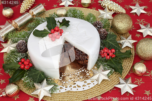 Image of Delicious Christmas Cake