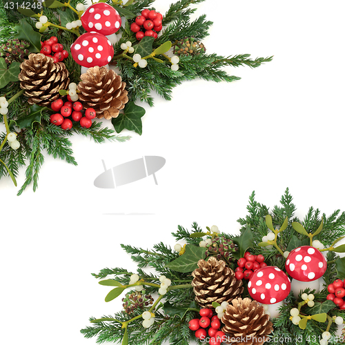 Image of Christmas Fantasy Decorative Border