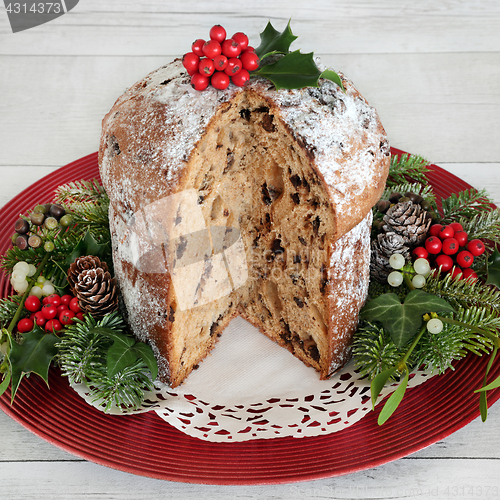 Image of Chocolate Panettone Cake