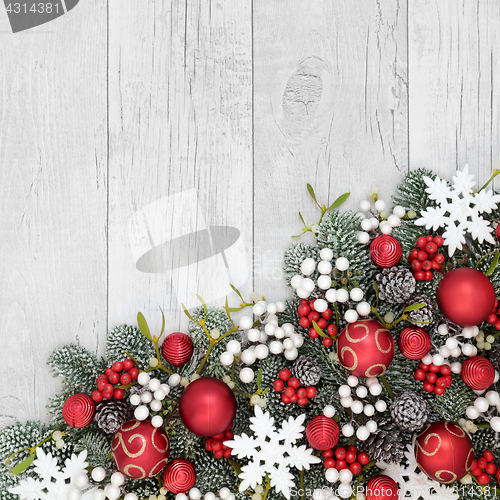 Image of Christmas Decorative Background