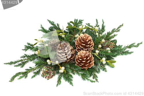 Image of Christmas Floral Decoration