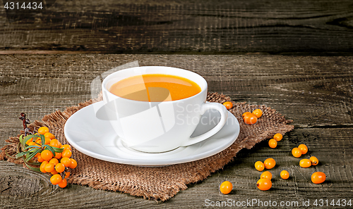 Image of Tea of sea-buckthorn berries