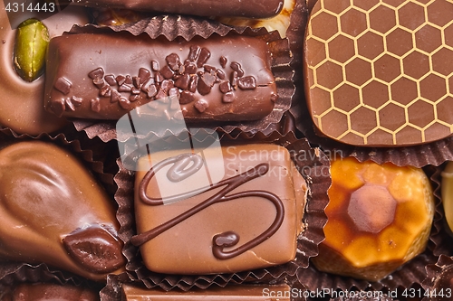 Image of Chocolate candies box