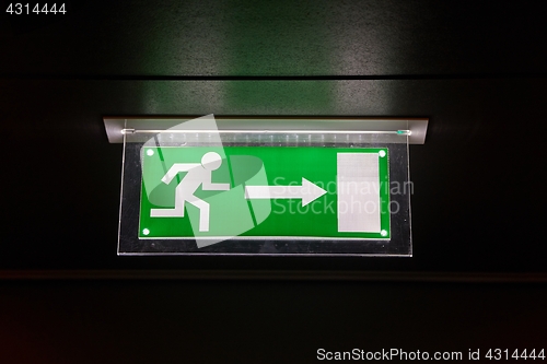 Image of Emergency Exit Sign