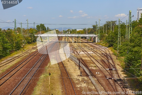 Image of Railway Station Tracks