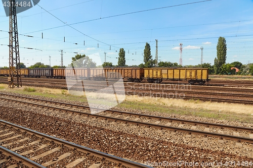 Image of Freight Train Wagons