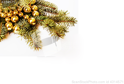 Image of new year celebration, Christmas holiday stuff, tree, toys, decor