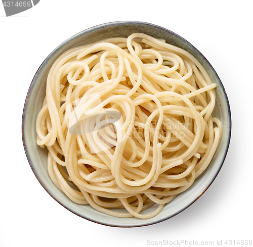 Image of Bowl of spaghetti