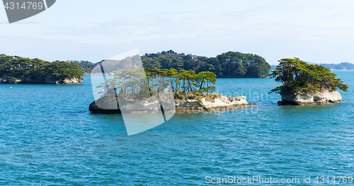 Image of Matsushima bay in Japan