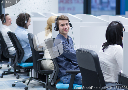 Image of Call center operators