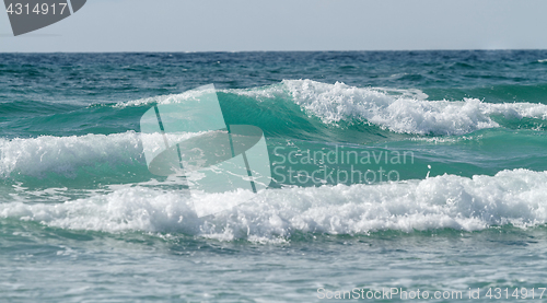 Image of Tidal waves at sea