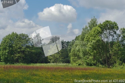 Image of cloudy landscape