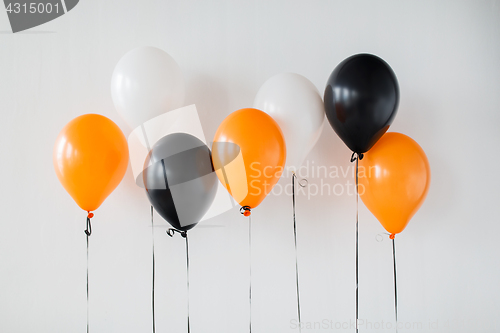 Image of air balloons for halloween or birthday party