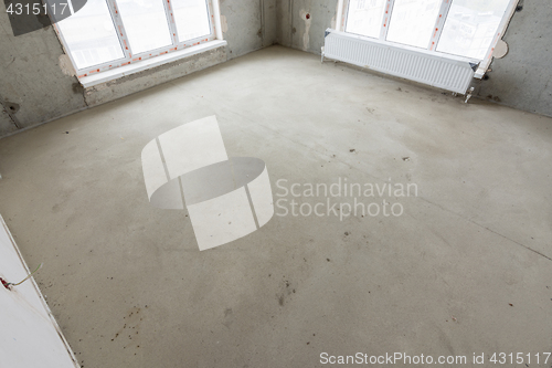 Image of Ready floor screed in the room