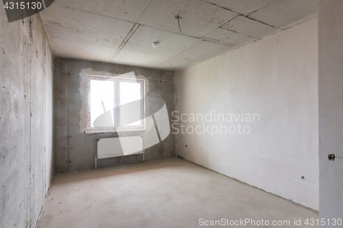 Image of Room in new building without renovation, general plan