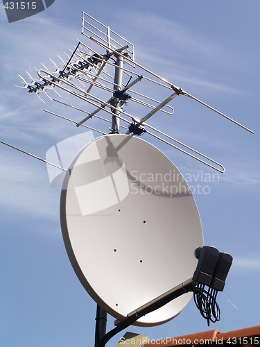 Image of parabol antenna