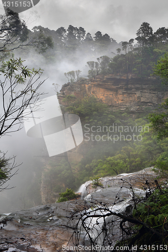 Image of Misty Upper Wentworth Falls