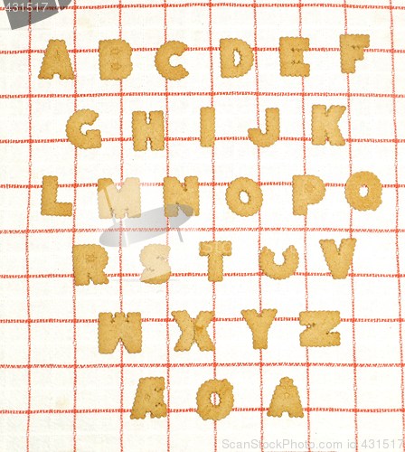 Image of norwegian alphabet
