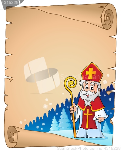 Image of Parchment with Sinterklaas theme 1