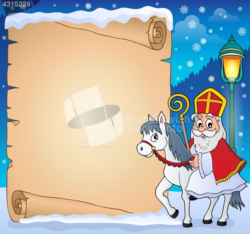 Image of Parchment with Sinterklaas theme 4