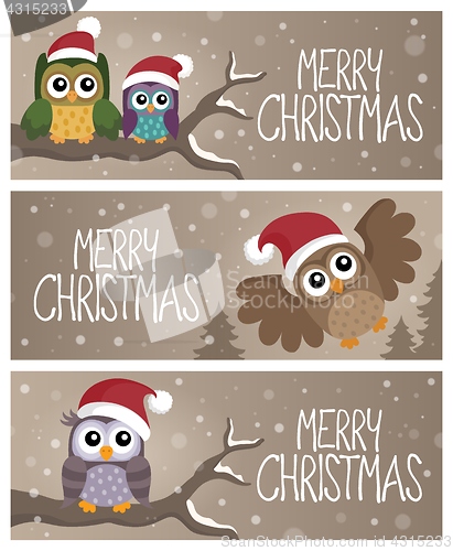 Image of Merry Christmas topic banners 2