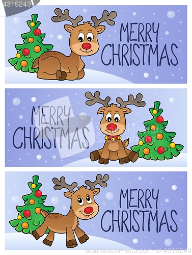 Image of Merry Christmas topic banners 3