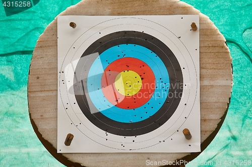 Image of Shooting target sheet