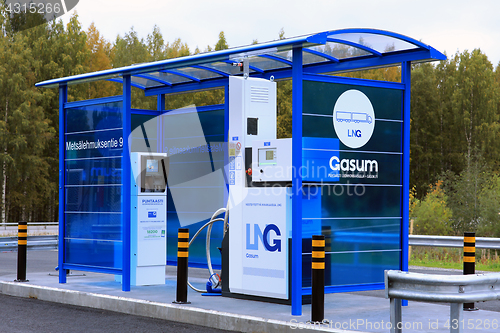 Image of Gasum LNG Dispenser for Heavy Duty Vehicles