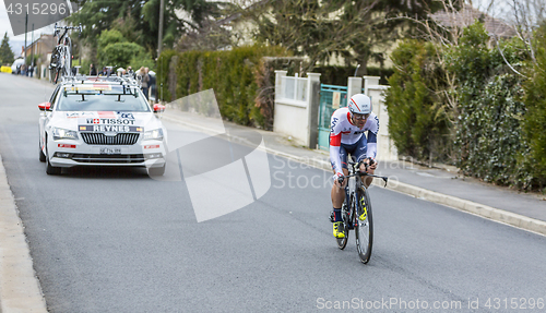 Image of The Cyclist Vicente Reynes Mimo- Paris-Nice 2016