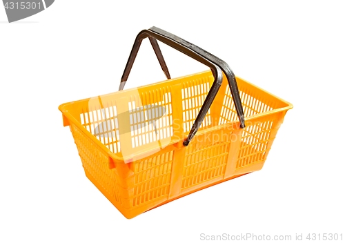 Image of Shopping basket isolated on white