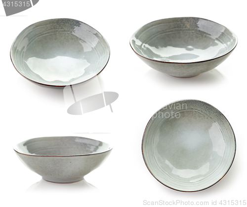 Image of Empty grey bowl