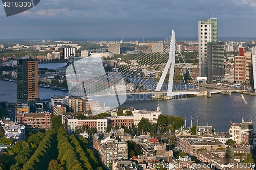Image of Rotterdam panoramic view