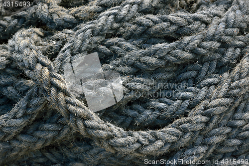 Image of Nautical rope texture