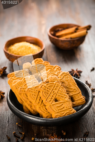 Image of Christmas gingerberad cookies