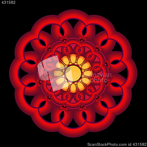 Image of Red Mandala
