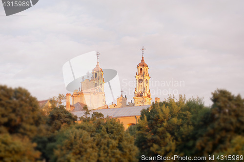 Image of church on a hill