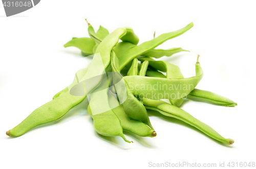 Image of Fresh green hyacinth beans