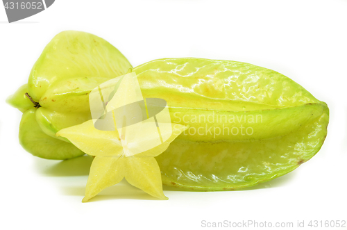 Image of Star fruit carambola or star apple