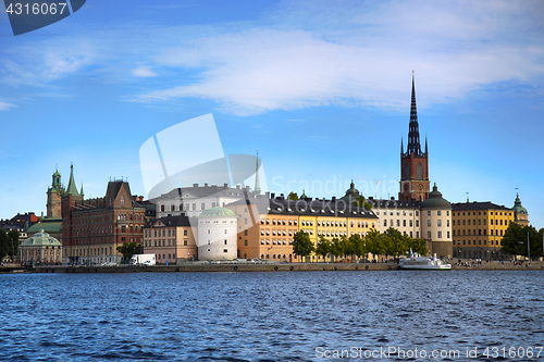 Image of View of Gamla Stan in Stockholm, Sweden