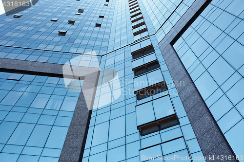 Image of Low Angle View Of Tall Office Buildings