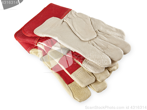 Image of work gloves