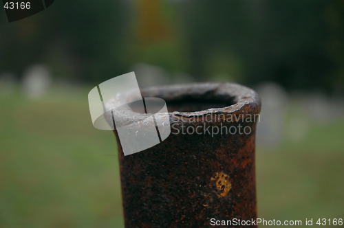 Image of Rusted Pole