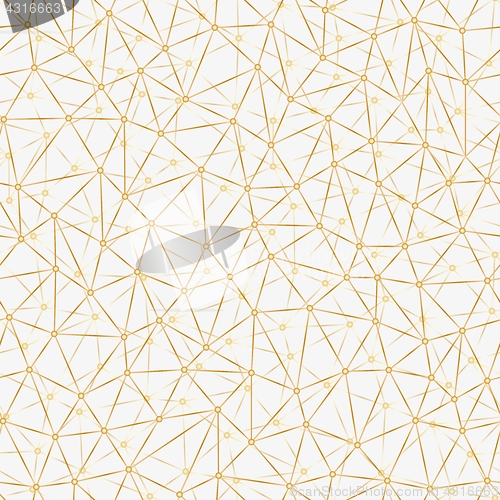 Image of Messy connected dots seamless background.
