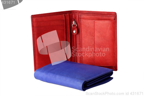 Image of Leather purse