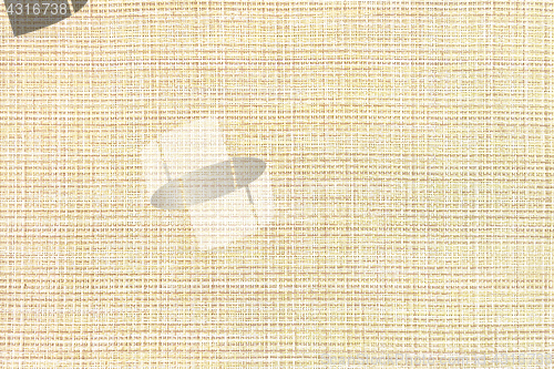 Image of Fabric coarse weaving yellow