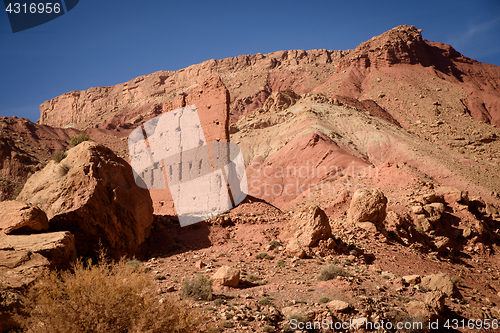 Image of Ruins in the Atlas Mountains of Morocco