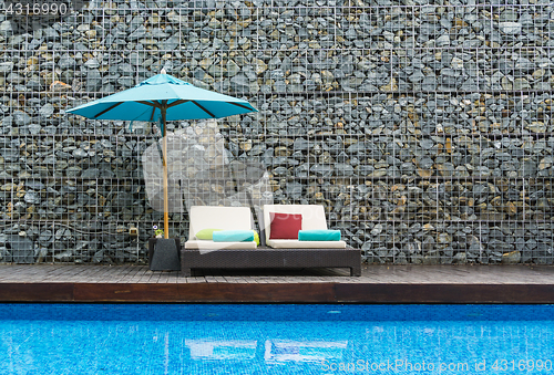 Image of Pool Bed