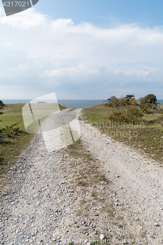 Image of Old gravel road to the coast