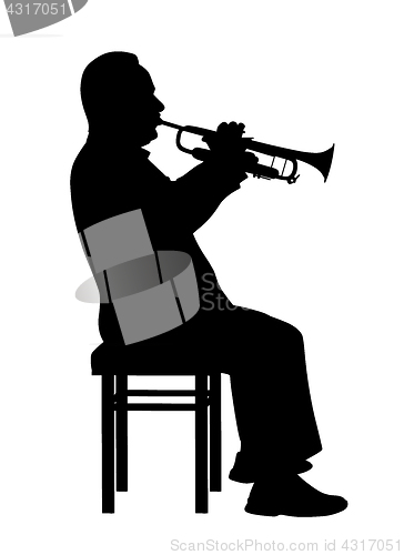 Image of Man playing trumpet