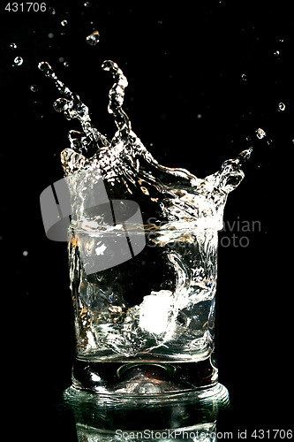 Image of alcohol splash